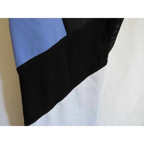 Zyia Black Colorblock Mesh High Rise 24" Leggings Size 16-18 EUC - Picture 3 of 4